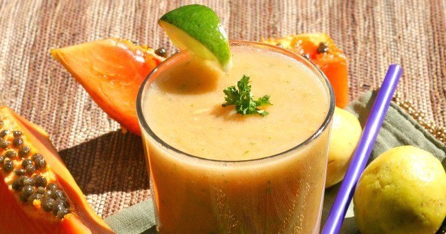 guava papaya smoothie