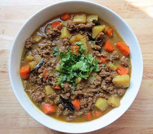 Ground Beef Coconut Curry