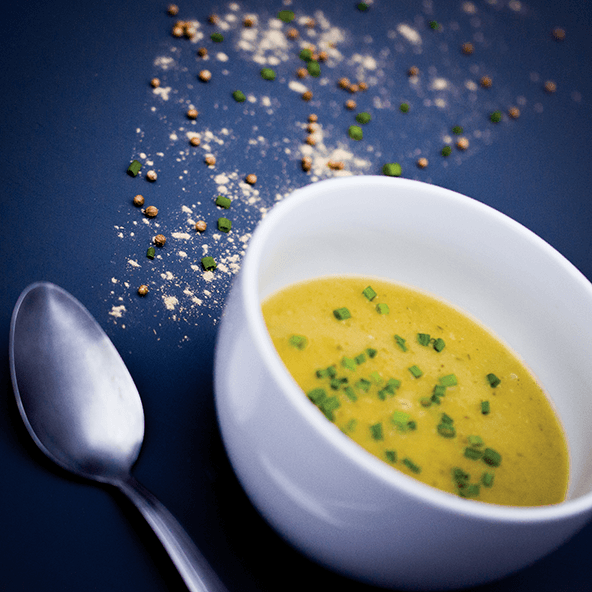 gingered zucchini soup