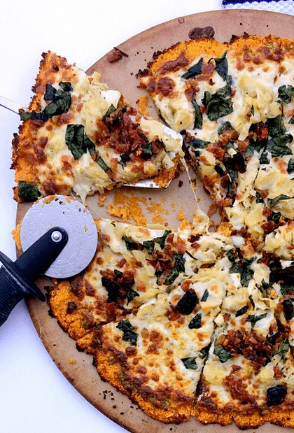 Whole30 Sweet Potato Pizza