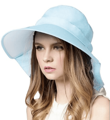 womens wide sun hat