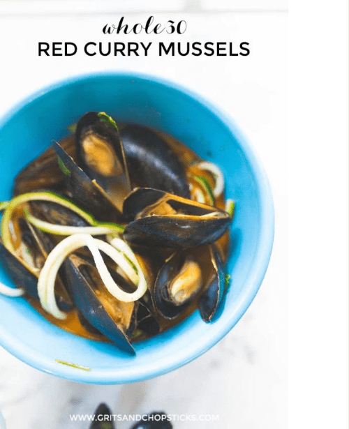 whole30 mussels