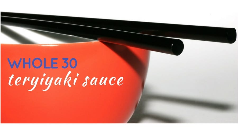 whole30 teriyaki sauce