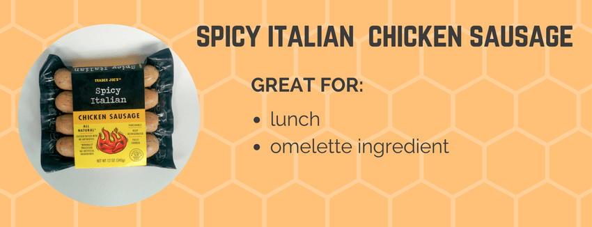 tj spicy italian chicken sausage