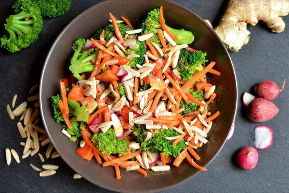 Whole 30 Asian Broccoli Salad