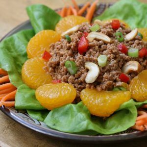 Whole 30 Asian Style Lettuce Wraps