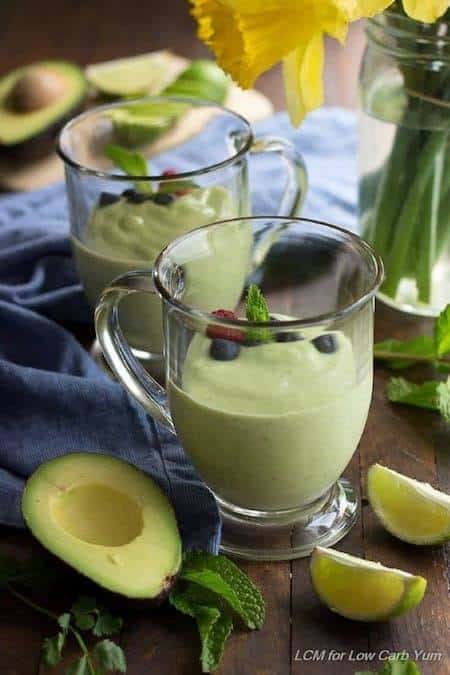 avocado-mint-smoothie-keto