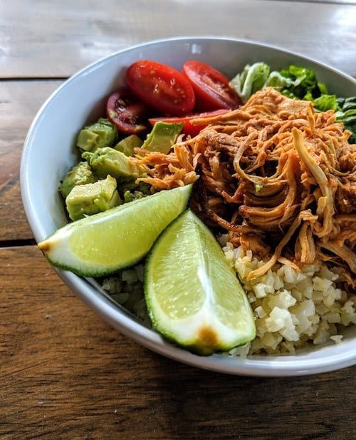 keto chipotle bowl