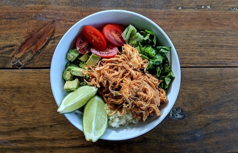 keto burrito bowl