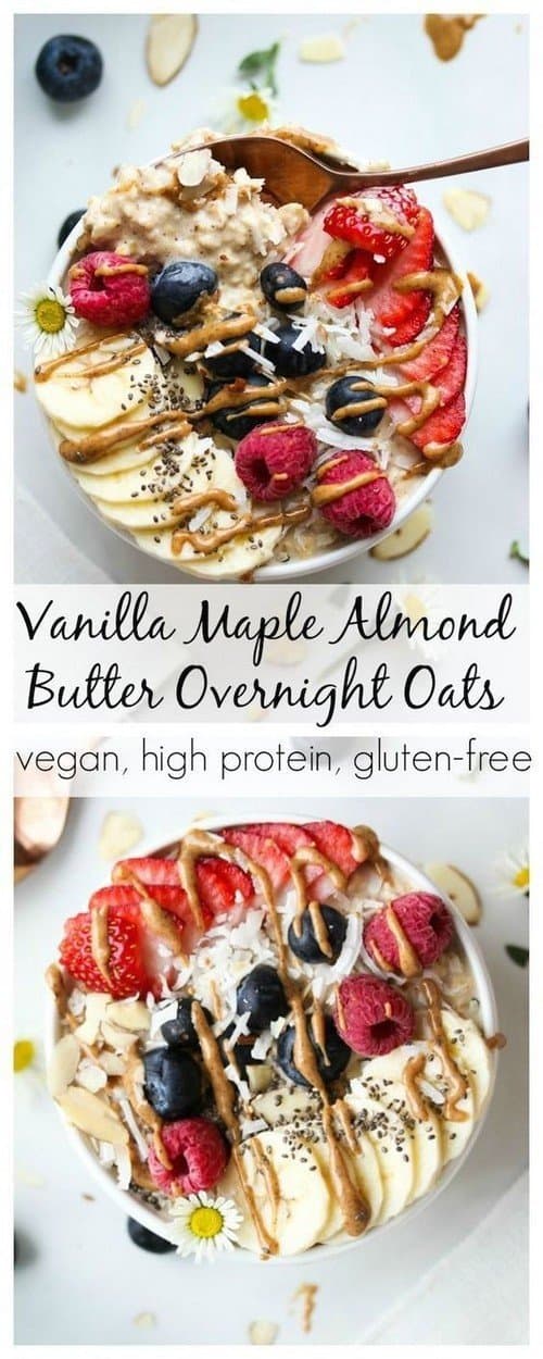 vanilla-maple-almond-butter-overnight-oats