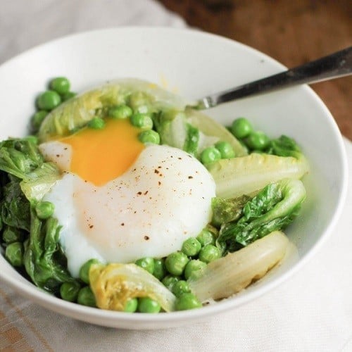 Peas-and-Lettuce-With-Sous-Vide-Eggs