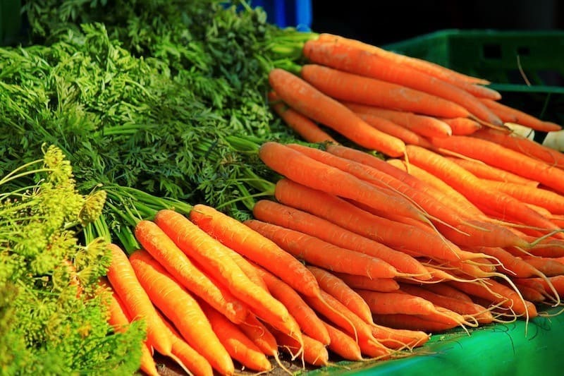 spiralized carrots