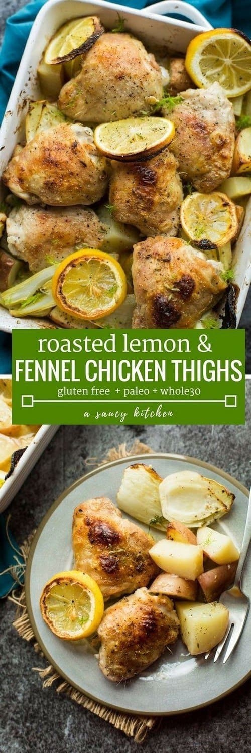 roasted-lemon-fennel-chicken-thighs