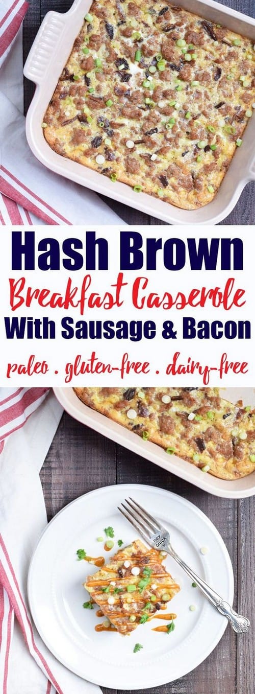 Whole30 Hash Brown Breakfast Casserole
