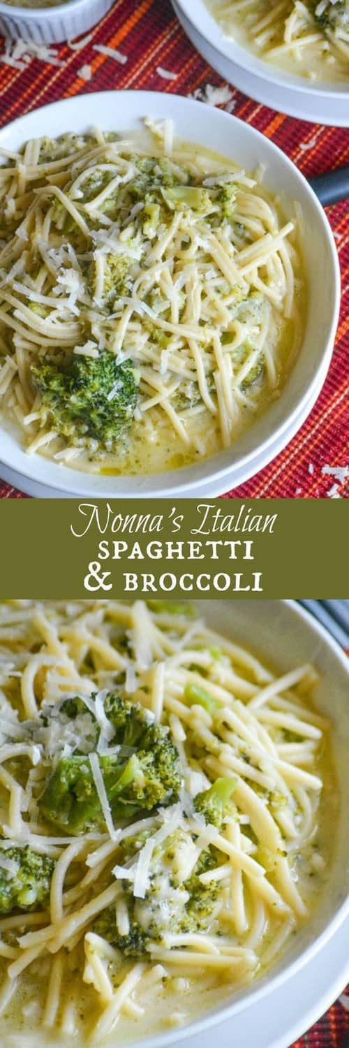 Mediterranean Nonna's Spaghetti and Broccoli