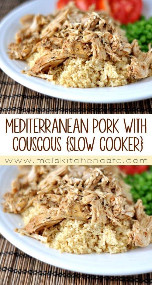 Mediterranean Pork with Couscous