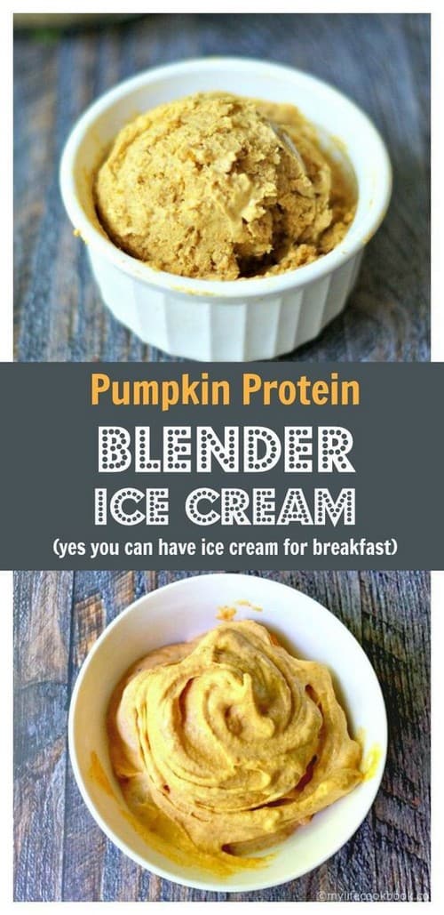 Keto Pumpkin Protein Ice Cream