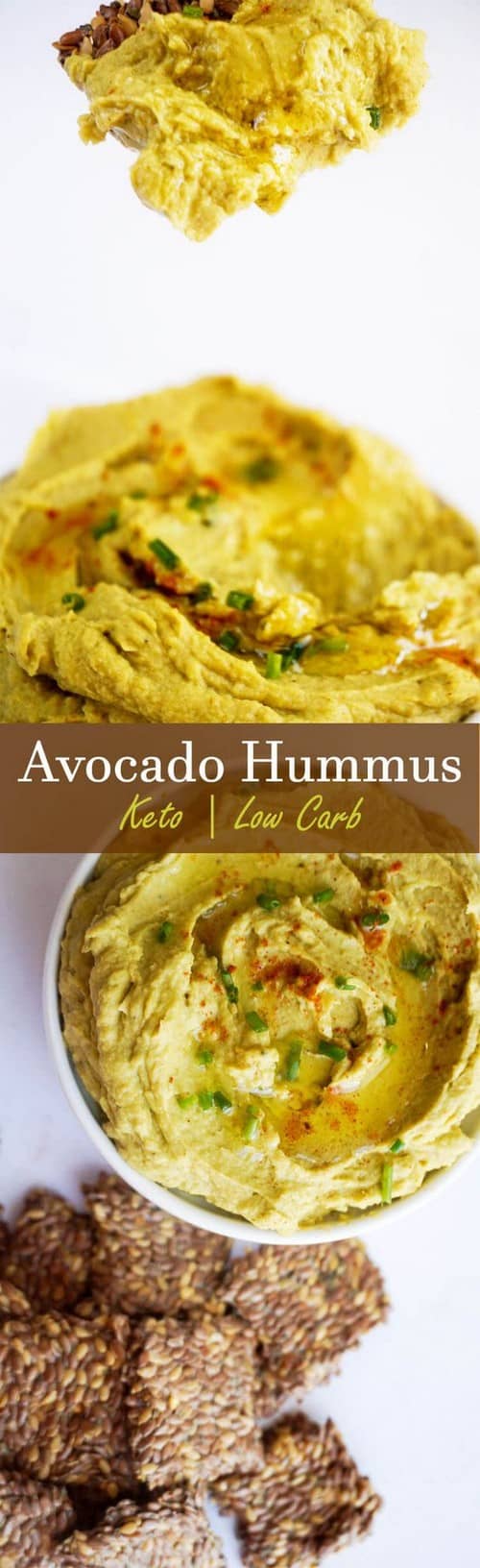 Keto Avocado Hummus