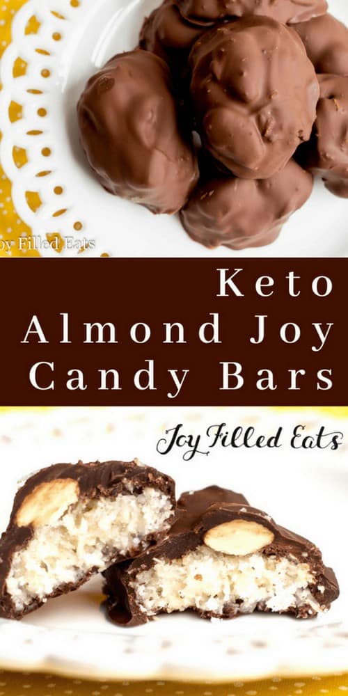 Keto Chewy Almond Joy Candies