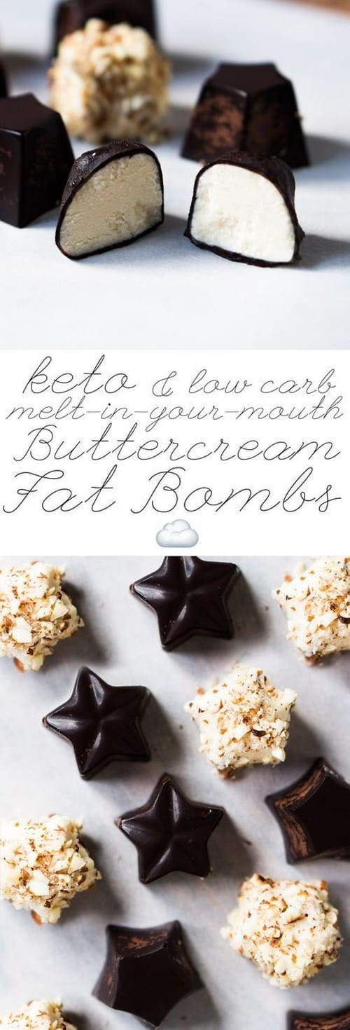 Keto Buttercream Fat Bombs