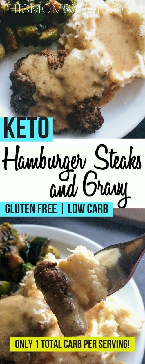 Keto Hamburger Steaks and Gravy