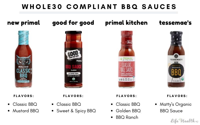 whole30 bbq sauce brands